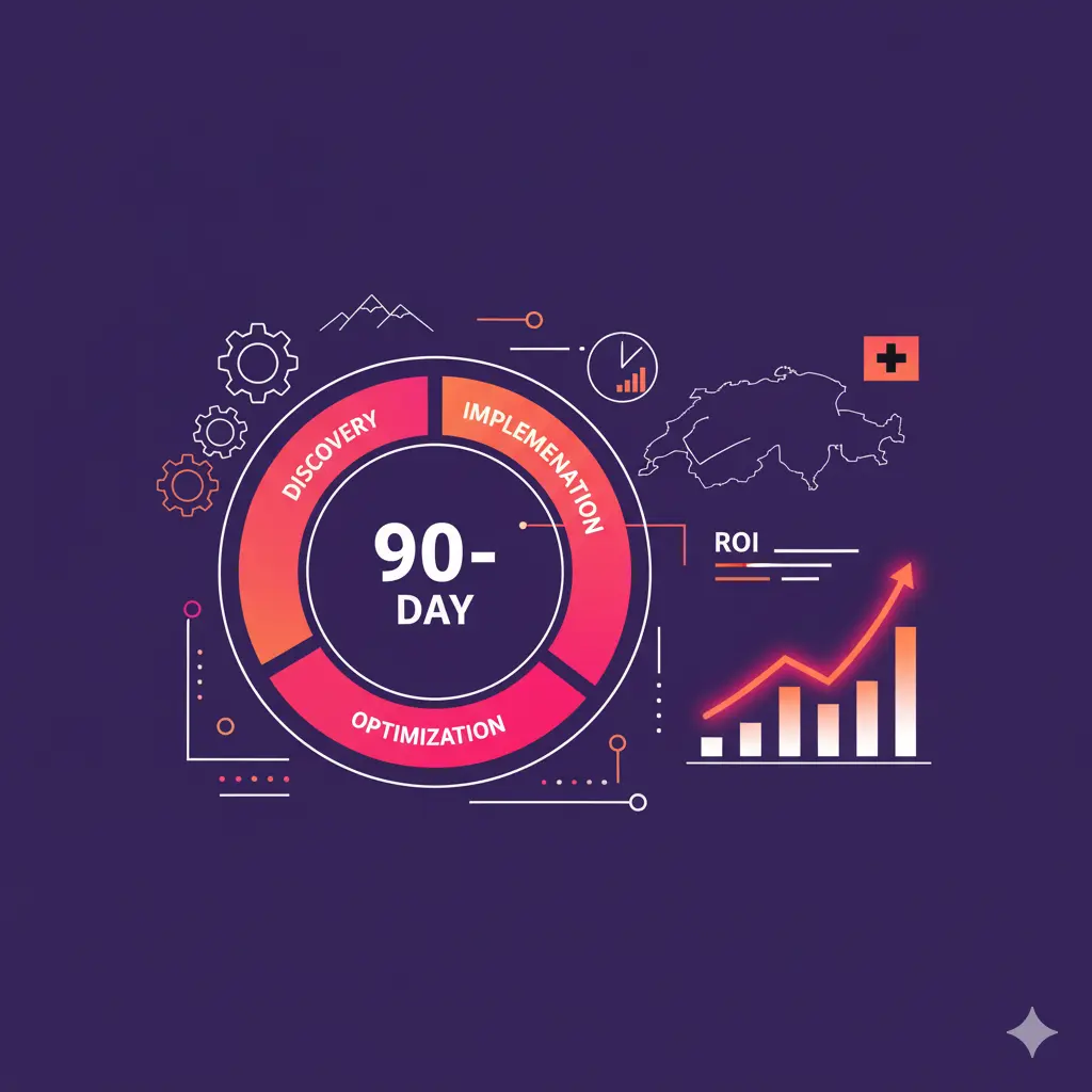 IA + Automatisation en 90 jours : Le Plan Terrain pour PME Suisses